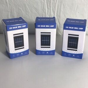 6 Pack LED Solar Wall Lamp Deal
